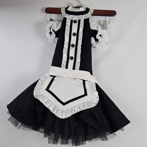 Weissman- The maid costume inspired by Beasts Claudette size MC medium 10/12 EUC - Picture 16 of 16